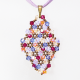 Symphony - Terence Rhombus M-Mauve Suedine - 2